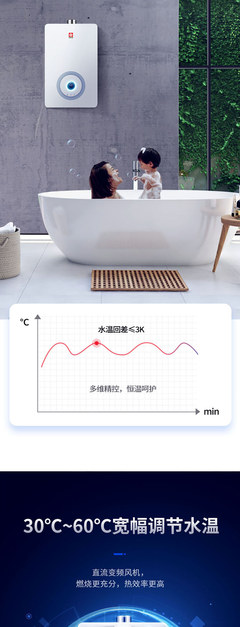 樱花燃气热水器 - 零冷水 樱花燃气热水器 - 零冷水